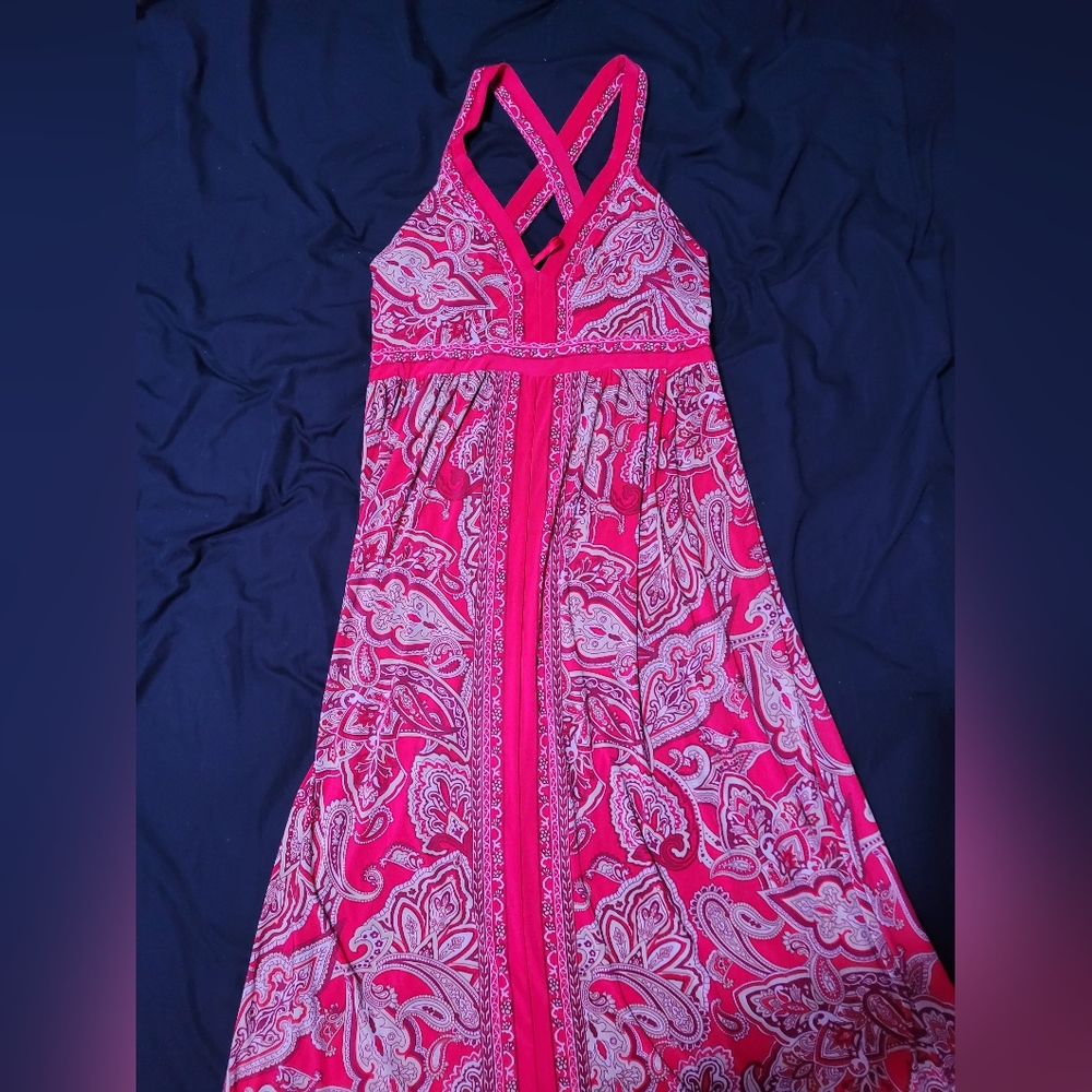 INC International Concepts racer back maxi dress